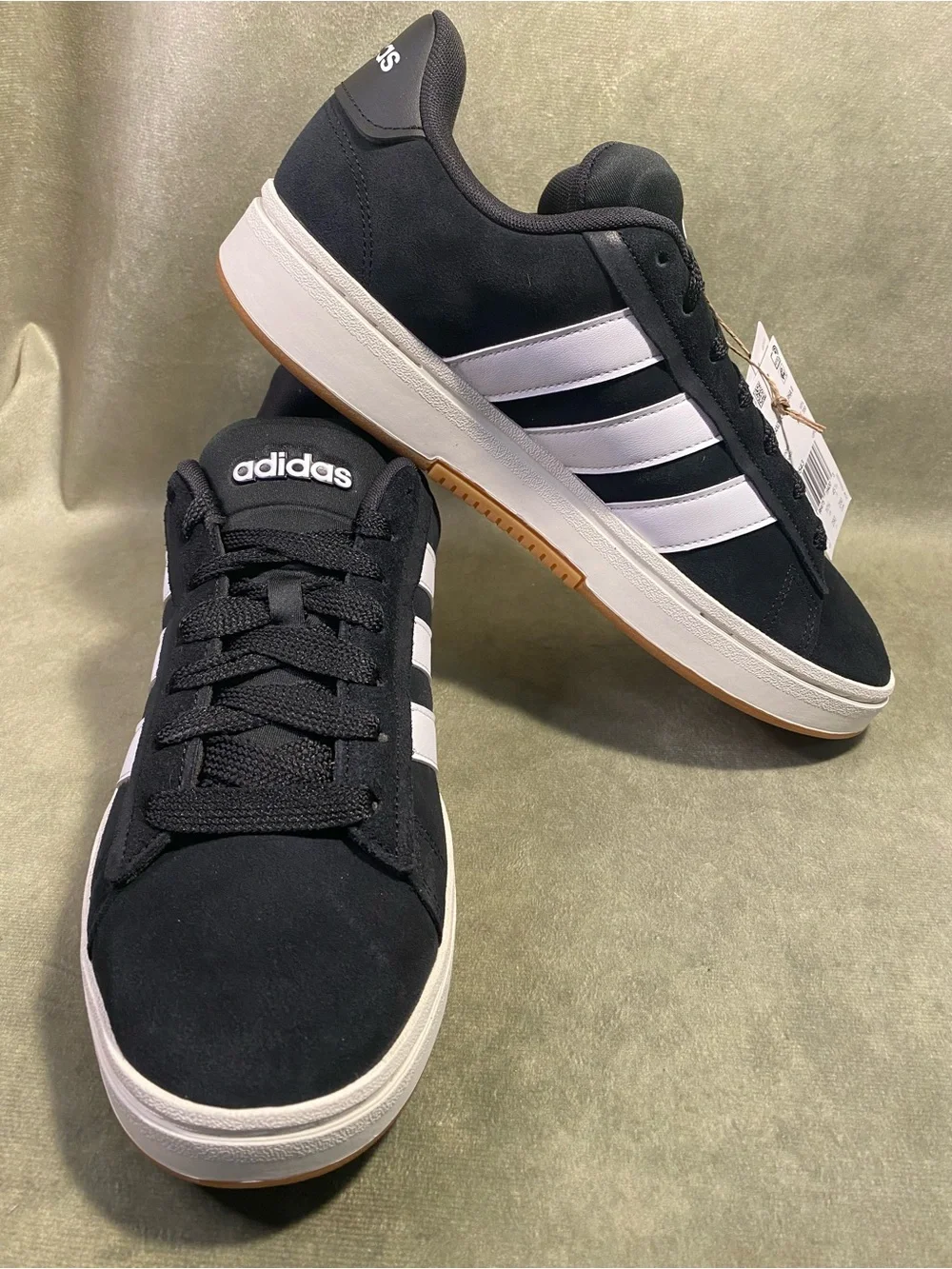 adidas Black & White Classic Skate Sneakers